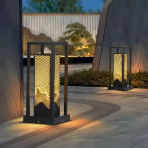 Chinese style Lawn Lamp for Villas Led Outdoor Garden Flower Bed Lights Distinctive Landscape Lights Courtyard Lights