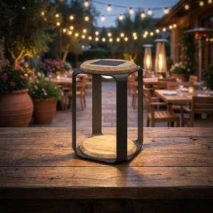 Christmas Gift Ideas Have Stock Ready To Ship Black Modern Table Lamp Outdoor Garden Floor Solar Lanterns For Gift