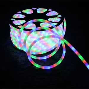 Christmas Motif Decoration Color Changing Lights LED Strip Rope Flex Tube Light for Mall & Street