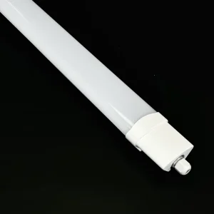 Clear 4ft LED Tri-proof Line Light Cover High Transmittance 93% PC Extrusion IP65 Waterproof Eco-Friendly Outdoor Tube
