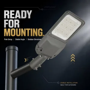 Cobra Head LED Street Light 50W 300W IP66 AC85-265V SMD Outdoor Road Lamp CE RoHS Certified