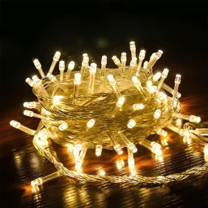 Colorful IP44 Waterproof Solar Powered LED String Lights for Outdoor Holiday Decoration