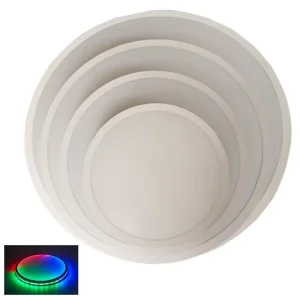 Colorful RGB Ultra-Thin Outdoor Ceiling Light