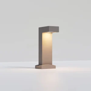 Commercial Architectural Cement LED Landscape Driveway Path Bollard Lamp