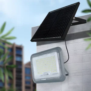 Commercial Garden Projector Remote Controlled 50w 100w 200w 300w COB Yard Adjustable Solar Flood Light