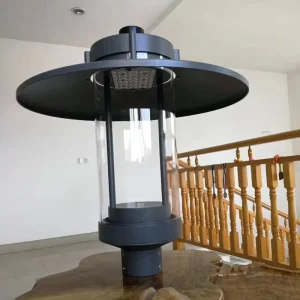Commercial Outdoor Post Top Garden Lamp LED Lantern Light