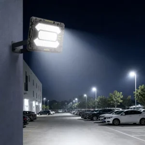 Commercial Solar Powered Flood Light 240W IP65 Waterproof Outdoor LED Security Lamp Garden Street Wall Durable