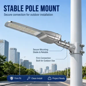 Community Road AC 100-277V Ip65 Outdoor Waterproof StreetLight Die-cast Aluminum 50w 100w 150w 200w LED Street Light
