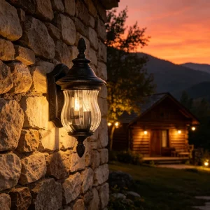 Compact Sized Newly Updated LED Outdoor Wall Lights for Small Outdoor Areas