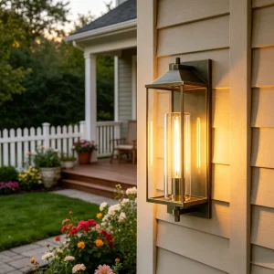 Contemporary Outdoor Wall Light Energy Saving LED Source Weather Resistant for Home Balcony Garden Corridor Exterior Lamp