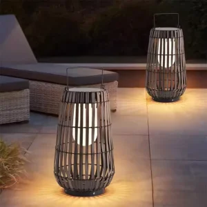 Contemporary Solar Outdoor Lawn Landscape Lamp Waterproof Villa Garden Courtyard District Residential Quarters Landscape Lights
