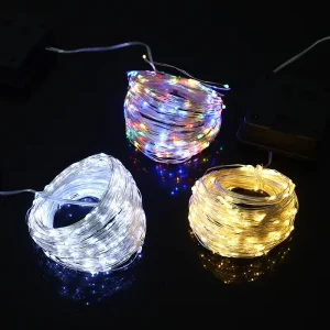 Copper Wire USB LED Fairy Lights for Christmas Decorations Outdoor Indoor Party Light