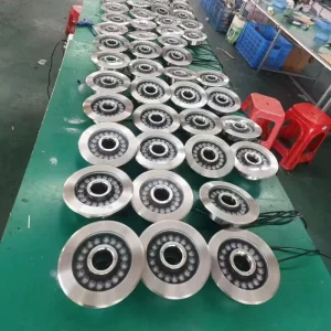 Corrosion Resistant Stainless Steel Underwater Fountain Light with 110-230V for Coastal City Seaside Fountain Projects