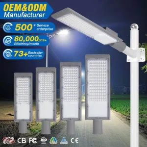Country Road Lighting Waterproof Outdoor IP66 StreetLight 30W 50W 100W 150W 200W 240W Aluminum LED Street Light