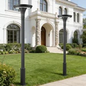 Courtyard LED Solar Street Lights IP66 Waterproof Suitable for Park and Road Lighting OEM Available