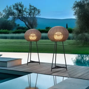 Courtyard Lights Outdoor Lights Villa Lawn Lights Garden Lights Terrace Decorative Lights Solar powered Ambiance Lights