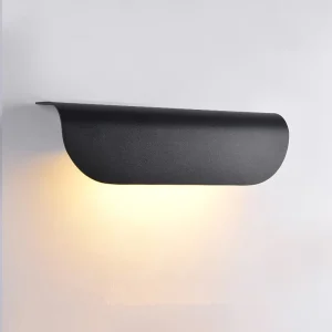 Creative Luxury Outdoor Waterproof 12W LED Warm White Wall Light Simple Aluminum Body Wall Lamp for Living Room