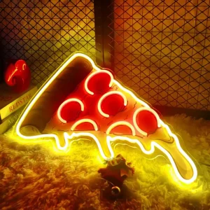 Croissant Neon Sign Custom Led Open Light Restaurant Coffee Bakery Boba Bar Shop Business Wall Decor Indoor Logo Sign