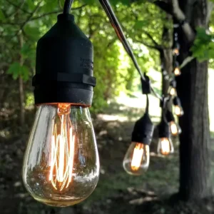 Cross border G40 LED Outdoor IP65 Waterproof Warm White String Lights 220V Indoor Outdoor Garden Festival Holiday