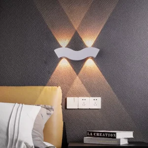 Cross border New Waterproof LED Wall Column Lamp Courtyard Balcony Outdoor