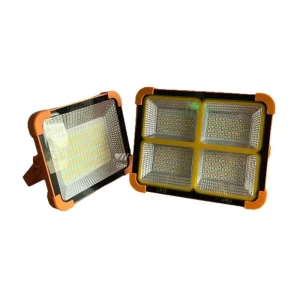 Cross border Rechargeable Solar Powered Floodlight Portable Camping Lantern Hand Held Household Emergency Lighting Stalls LED