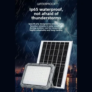 Cross border Split Solar Floodlight IP65 Waterproof Aluminum High Brightness LED 120 Beam Angle Outdoor Hotel Courtyard Light
