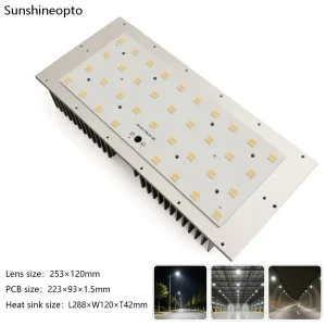 Custom 100W IP66 Waterproof LED Light Module with SMD 3030 Aluminum PCB Heatsink 13000LM 3000K-6500K Color Temp