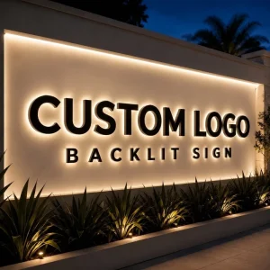 Custom 3d Acrylic Business Sign Board Gold Metal Letters Store Sign for Business Outdoor Waterproof Channel Letters Sign