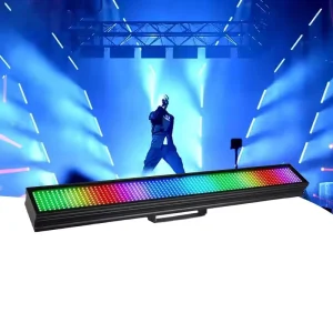 Custom 8+8 Strobe RGBW 4-in-1 DJ Disco Party Wall Wash LED Stage Lighting with DMX512 Control IP33 Rated Warm White