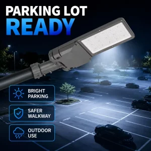 Custom AC Waterproof IP65 50W 200W Industrial Road Outdoor Aluminum LED Street Light for Public Parking Lot