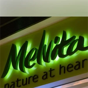 Custom Backlit Sign acrylic Backlit Sign 3d Gold Mirror Backlit Sign backlit logo Sign 3D Led Channel Letter Sign signage Maker