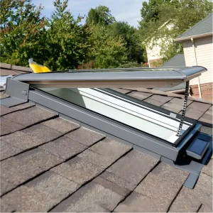 Custom Fixed-Ceiling Aluminum Alloy Skylight Window Soundproof Heat-Insulated Wind-Resistant Roof Window