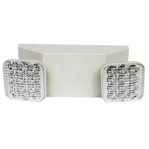 Custom High Quality L01763 Ac85-265V 6W Twin Spot Safety Path Led Emergency Exit Strobe Lights for Home