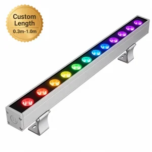 Custom LED Linear Wall Washer Light RGBW IP65 Non-Standard Length OEM ODM