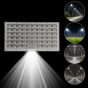 Custom LED Optical Lens Array TYPE II M for Street Light Flood Light Roadway Highway Tunnel Parking Lot Stadium Lighting