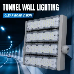 Custom LED Tunnel Lights 100-300W Football Sports Stadium Light Outdoor Reflector CE RoHS Certified Aluminum IP65 3000K-6000K