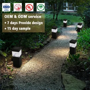 Custom Lighting Solar Lights Stone for Outdoor Pathway Garden Decorative Lamp Solar Light for Garden Waterproof Outdoor Light