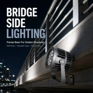 Custom RGBW LED Flood Light 36W 48W DMX512 Control Outdoor IP66 Spotlight Architectural Facade & Landscape Lighting