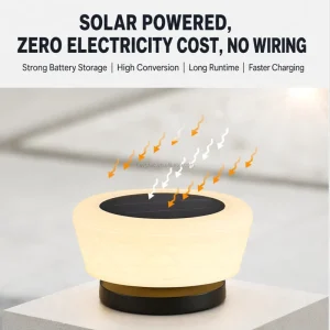 Custom Solar Pillar Light IP65 Waterproof LED Column Post Lamp Outdoor Villa Courtyard Gate Landscape Light Stainless Steel