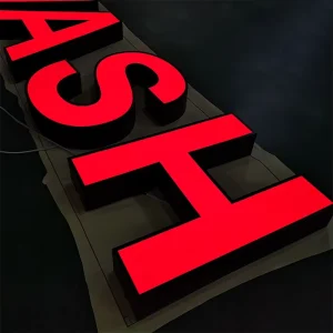 Custom Waterproof 3D LED Frontlit Channel Letter Sign Outdoor Illuminated Advertising For Companies & Hospitals Aluminum TrimCap