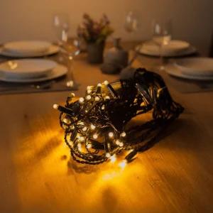 Customizable IP67 Rated Waterproof LED String Lights for Holiday Outdoor Street Decoration