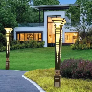 Customizable Modern LED Garden Light Pole IP65 Waterproof Street Decoration Park Outdoor Garden Lamp
