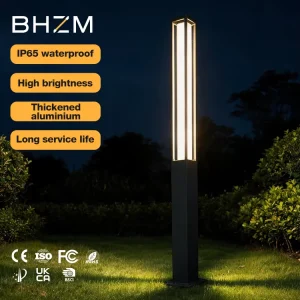 Customization High Pole Yard Villa LED Street Lights IP65 Rating Waterproof CRI80 Aluminum Material 30W Outdoor Garden Lights