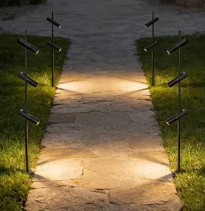Customized 3 Head LED Spotlight Garden Bollard Lamp Outdoor Landscape Lighting IP65 Waterproof Aluminum Flood Light