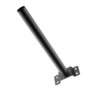 Customized Black Powder Coated Metal Wall Shelf Solar Street Light Pole