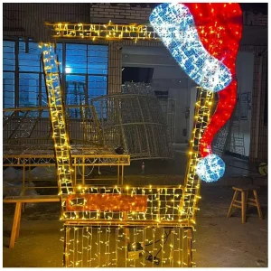 Customized Design Street Garden Park Landscape Wedding Home Decoration IP65 Waterproof Christmas Series Outdoor Photo Lights