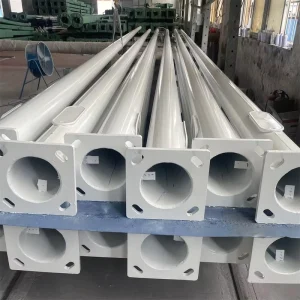 Customized Hot-dip Galvanized LED Street Light Poles