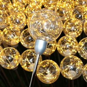 Customized LED Garden Light for Wedding or New Year Solar Landscape Decoration for Courtyard Paths DC Power Supply