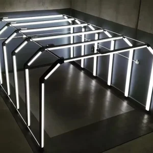 Customized LED Working Light for Car Workshop AC85V-265V 2820*4443mm Car Detailing Tunnel Light