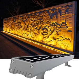 Cwlf4530 Custom 24V DC 36W IP66 Rated Outdoor Neon LED Strip Wall Washer Light for Venues and Building Facades